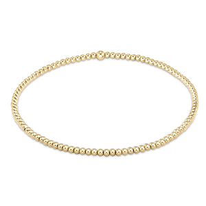 Open image in slideshow, Classic Gold Bead Bracelets - Extends

