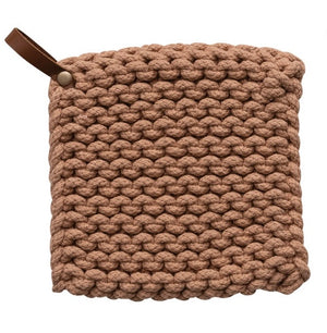 Open image in slideshow, Cotton Crocheted Pot Holders
