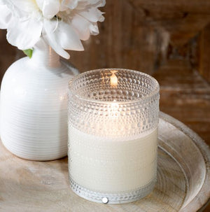 Open image in slideshow, Beaded Glass Candles
