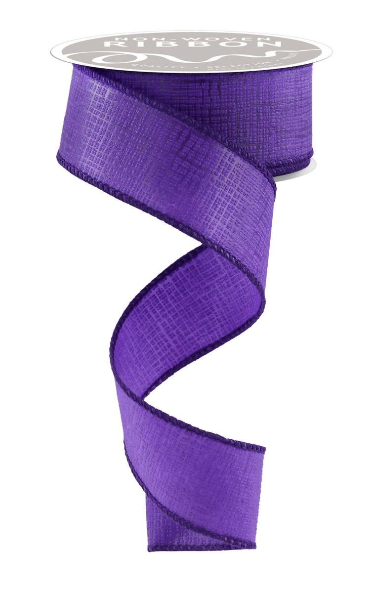 Purple Cross Hatch Ribbon – Tin Roof Gift Shop
