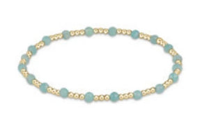 Open image in slideshow, Enewton Extends - Gemstone Gold Sincerity Pattern Bead Bracelet
