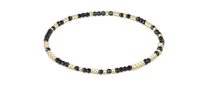 Open image in slideshow, Hope Unwritten 2mm Bead Bracelet - Faceted Hematite
