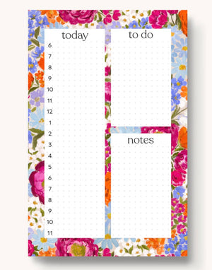Open image in slideshow, Elyse Breanne Hourly Daily Planner Notepad
