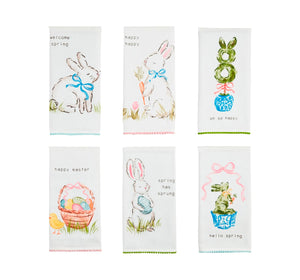 Open image in slideshow, Easter Pom Towels
