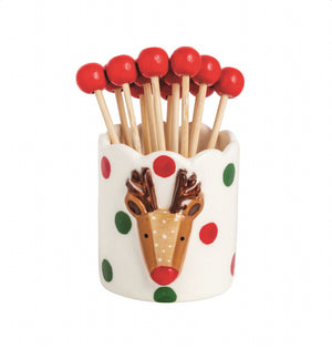 Open image in slideshow, Bagged Christmas Toothpick Holders
