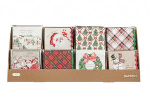 Open image in slideshow, Classic Christmas Napkin Sets
