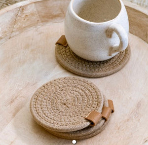 Open image in slideshow, Crochet Coasters
