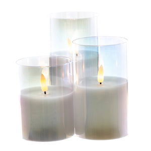 Open image in slideshow, Colorful Glass Candles
