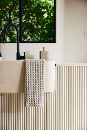 Geometry: Waffle Hand Towels