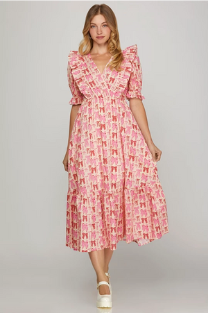Open image in slideshow, Sutton Bow Dress
