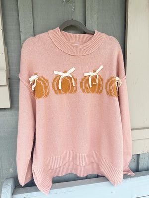 Open image in slideshow, Danielle Pumpkin Sweater
