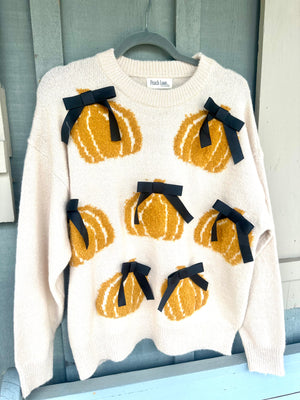 Open image in slideshow, Carolyn Pumpkin Sweater
