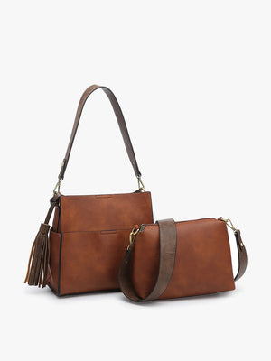 Open image in slideshow, Jen &amp; Co: Lyla Bucket Bag
