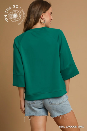 Teal Lagoon Top