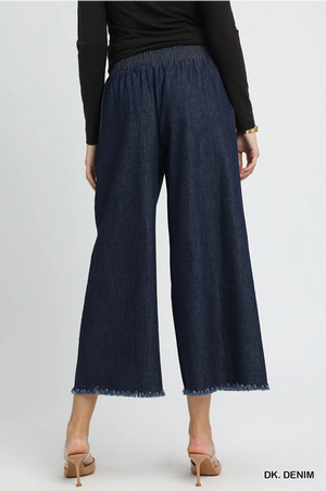 Dark Washed Denim Pants