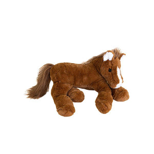 Open image in slideshow, Wishpets: Laying Down Horse Stuffed Animal
