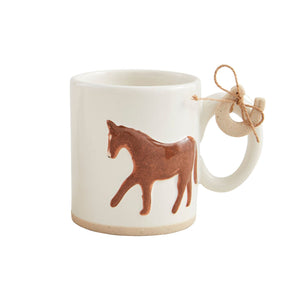Open image in slideshow, Horse &amp; Horseshoe Mug
