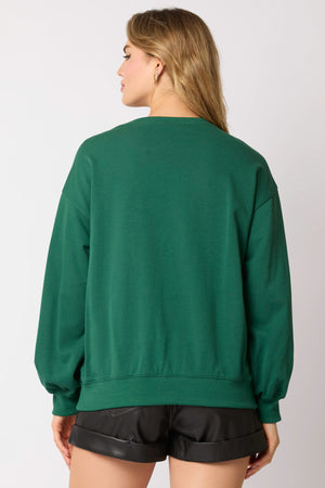 Ribbon Bow Sweatshirt