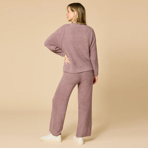 Softies: Marshmallow Reverse Seam Lounge Set - Driftwood