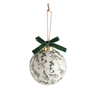 Open image in slideshow, Toile Ball Ornaments

