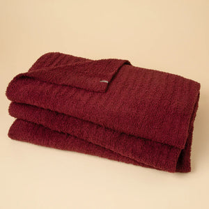 Open image in slideshow, Softies: 50”x70” Solid Rib Marshmallow Blanket

