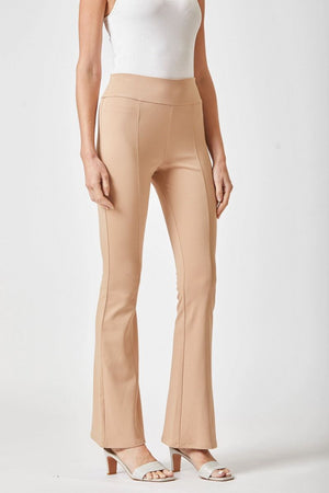 Open image in slideshow, Dear Scarlett: Khaki Flare Pants
