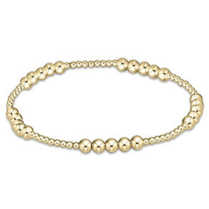 Open image in slideshow, Classic Blissful Pattern Bead Bracelet- Gold

