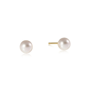 Open image in slideshow, Classic Ball Stud - Pearl
