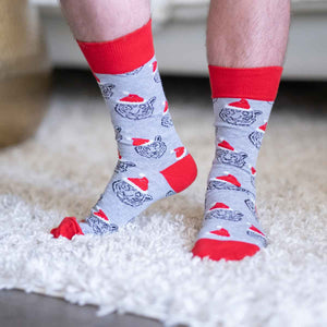 Open image in slideshow, Christmas Men’s Socks
