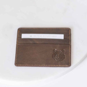 Open image in slideshow, Leather Embossed Slim Wallets
