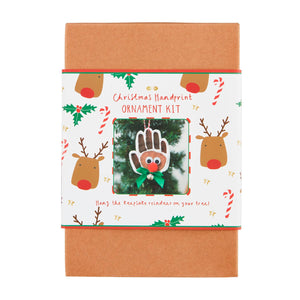 Open image in slideshow, Christmas Handprint Ornament Kits
