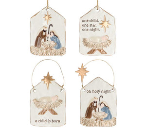 Open image in slideshow, Divine Holy Night Ornament
