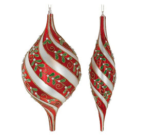 Open image in slideshow, Red and Silver Ornaments
