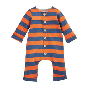 Open image in slideshow, Orange and Blue Stripe One Piece
