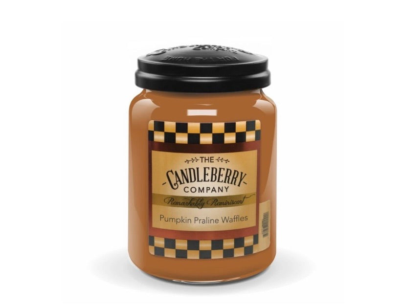 Pumpkin Praline Waffle Large Jar Candle 26 oz.